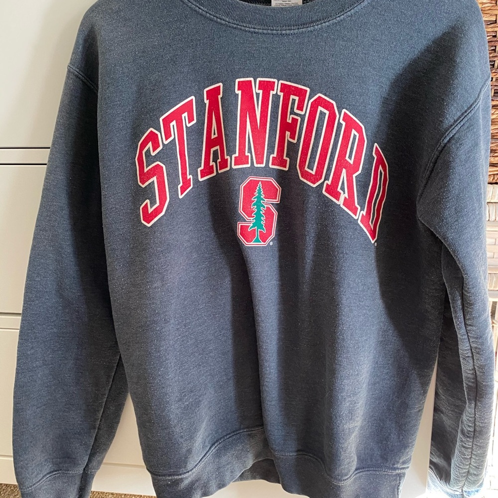 stanford grey crewneck sweatshirt